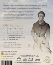 Last inn bildet i gallerivisningen, OLE BULL: Violin Concertos - Annar Follesø, Norwegian Radio Orchestra, Ole Kristian Ruud