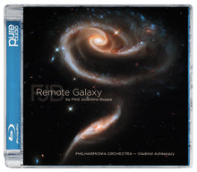 Last inn bildet i gallerivisningen, Flint Juventino Beppe: REMOTE GALAXY - Philharmonia Orchestra, Vladimir Ashkenazy, Emily Beynon, Mark van de Wiel, Ralph Rousseau
