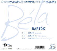 Load image into Gallery viewer, BÉLA BARTÓK - Annar Follesø, Björn Nyman, Christian Ihle Hadland
