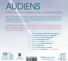 Load image into Gallery viewer, AUDIENS - Schola Cantorum, Tone Bianca Sparre Dahl, Are Sandbakken, Nordic Voices
