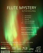 Last inn bildet i gallerivisningen, Flint Juventino Beppe: FLUTE MYSTERY - Philharmonia Orchestra, Vladimir Ashkenazy, Emily Beynon, Catherine Beynon
