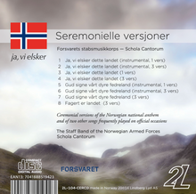 Last inn bildet i gallerivisningen, ja, vi elsker - Forsvarets stabsmusikkorps, Schola Cantorum
