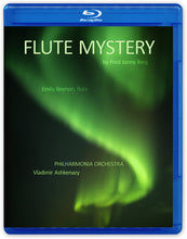 Last inn bildet i gallerivisningen, Flint Juventino Beppe: FLUTE MYSTERY - Philharmonia Orchestra, Vladimir Ashkenazy, Emily Beynon, Catherine Beynon
