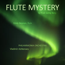 Last inn bildet i gallerivisningen, Flint Juventino Beppe: FLUTE MYSTERY - Philharmonia Orchestra, Vladimir Ashkenazy, Emily Beynon, Catherine Beynon
